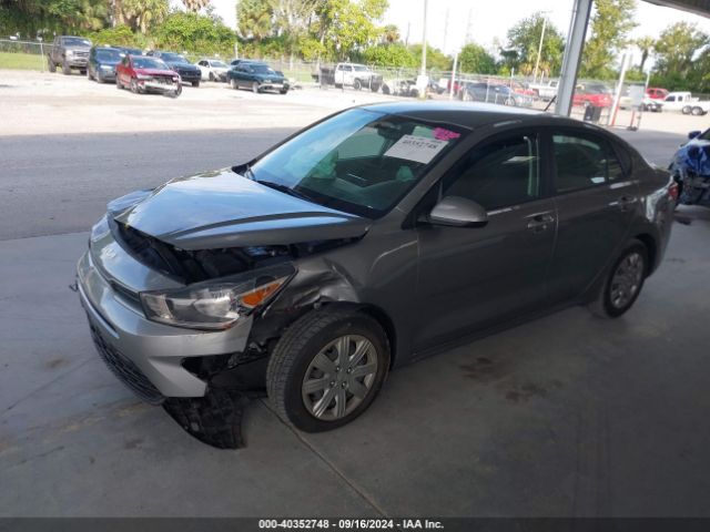 3KPA24AD8NE439291 KIA RIO S