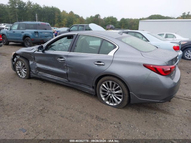 JN1EV7AR2KM551915 Infiniti Q50 3.0t Luxe