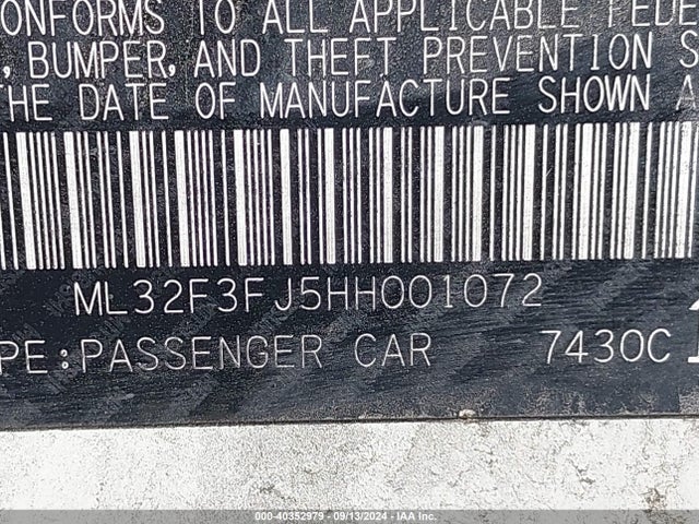 2017 MITSUBISHI MIRAGE G4 ML32F3FJ5HH001072 Photo 8