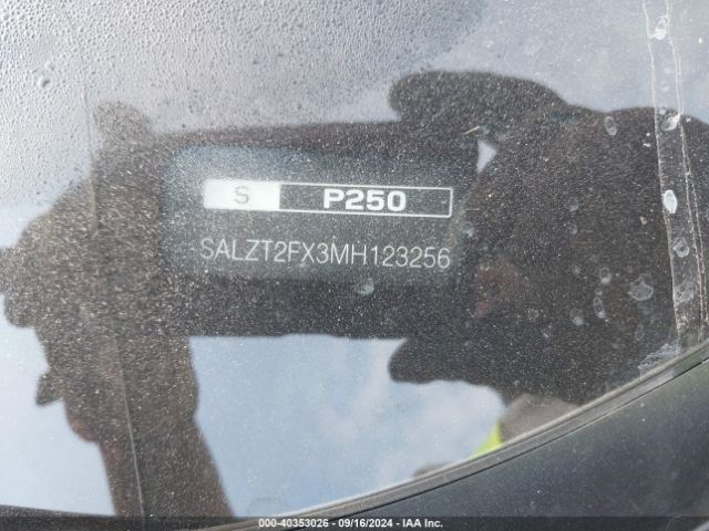 SALZT2FX3MH123256 Land Rover Range Rover Evoque R-dynamic S