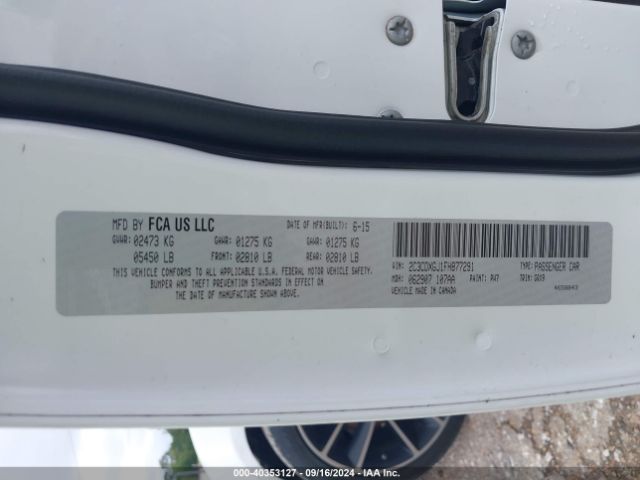 2C3CDXGJ1FH877291 Dodge Charger R/t Scat Pack