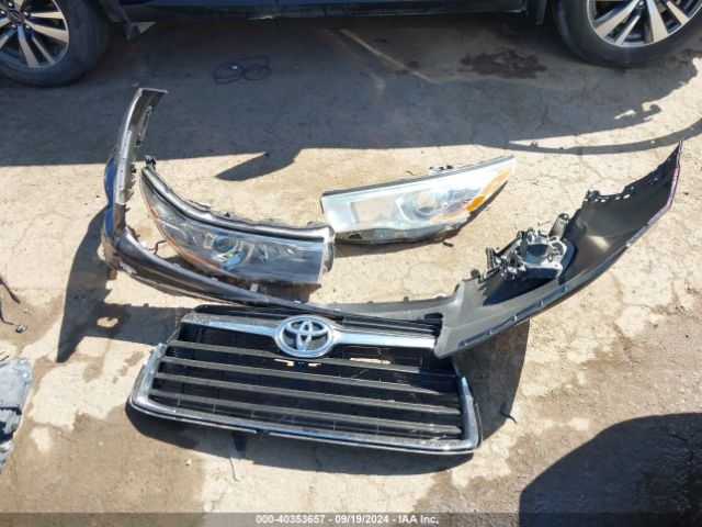 5TDKKRFH5GS123983 Toyota Highlander Xle V6