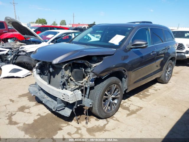 5TDKKRFH5GS123983 Toyota Highlander Xle V6