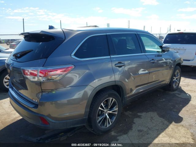 5TDKKRFH5GS123983 Toyota Highlander Xle V6