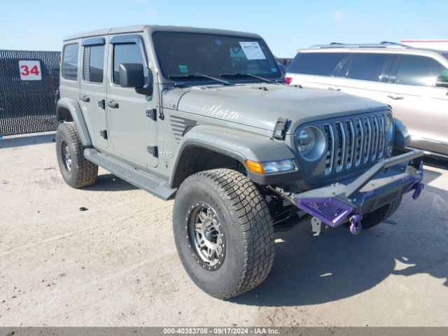 1C4HJXEG1MW705939 Jeep Wrangler Unlimited Sahara 4x4