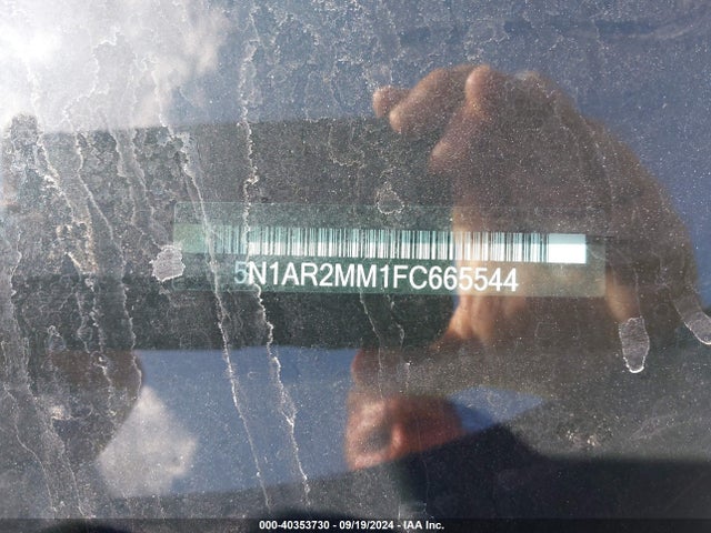 Nissan Pathfinder Sl 2015 5N1AR2MM1FC665544 Image 9