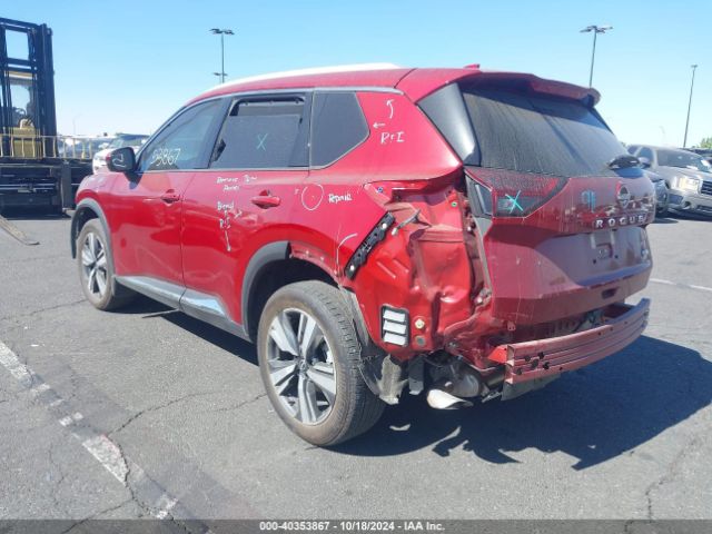 5N1BT3CA4PC886141 Nissan Rogue Sl Fwd