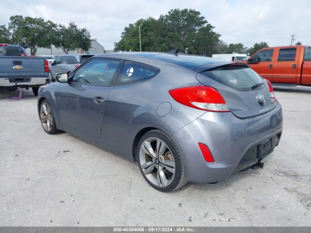 KMHTC6AD9EU192541 Hyundai Veloster Base W/black