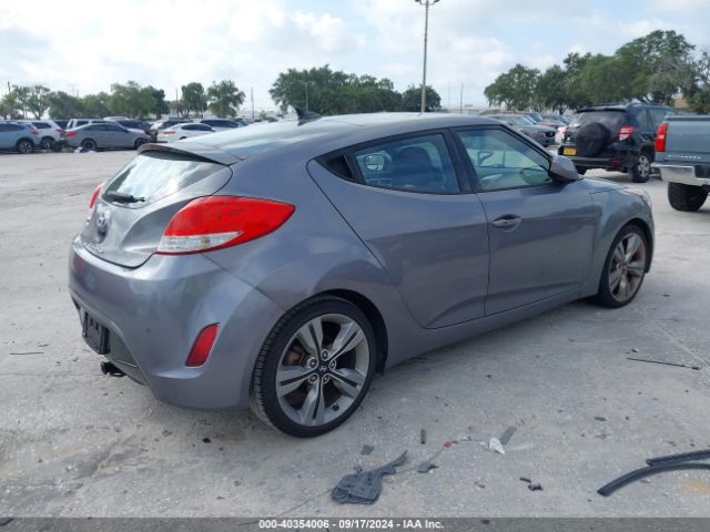 KMHTC6AD9EU192541 Hyundai Veloster Base W/black