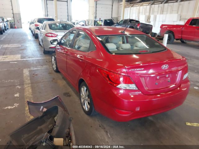 KMHCU4AE3EU625328 Hyundai ACCENT GLS