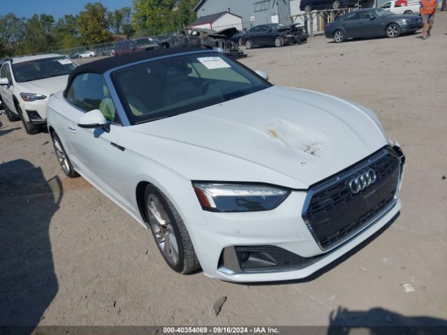 2020 AUDI A5 CABRIOLET WAUWNGF57LN003389