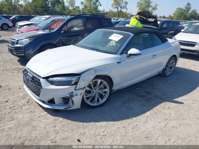 2020 AUDI A5 CABRIOLET WAUWNGF57LN003389 Photo 1