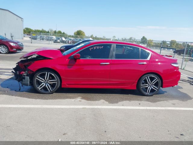 1HGCR2F10HA267354 Honda Accord Sport Se