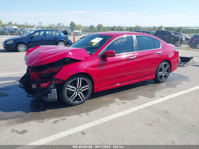 1HGCR2F10HA267354 Honda Accord Sport Se