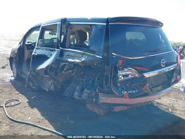 JN8AE2KP3E9100063 Nissan Quest Sv
