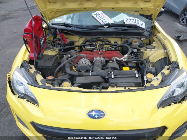 JF1ZCAC11H9601438 Subaru Brz Series. Yellow