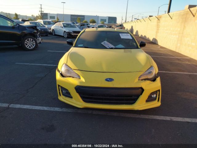 JF1ZCAC11H9601438 Subaru Brz Series. Yellow