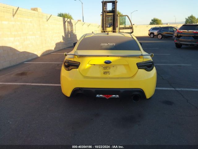 JF1ZCAC11H9601438 Subaru Brz Series. Yellow