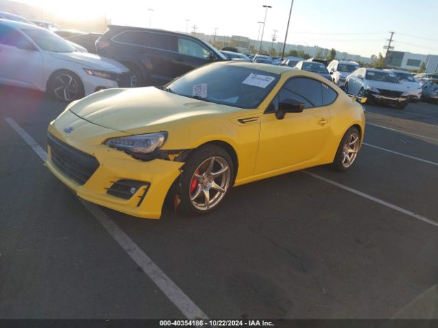 JF1ZCAC11H9601438 Subaru Brz Series. Yellow