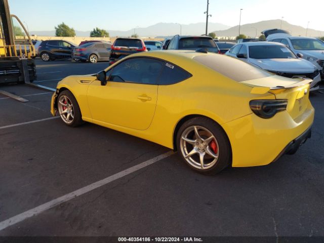 JF1ZCAC11H9601438 Subaru Brz Series. Yellow
