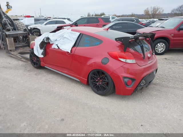 Hyundai Veloster Turbo W/black 2014 KMHTC6AE3EU210668 Image 3