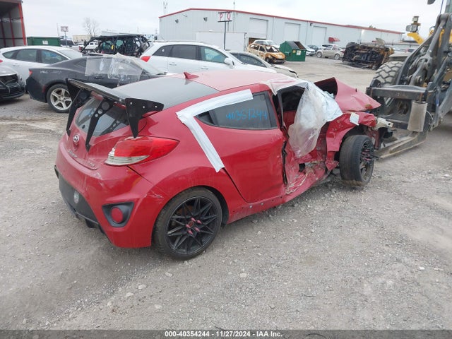 Hyundai Veloster Turbo W/black 2014 KMHTC6AE3EU210668 Image 4