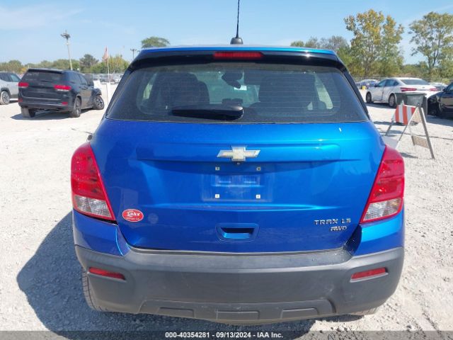 KL7CJNSB6GB605142 Chevrolet Trax 1ls