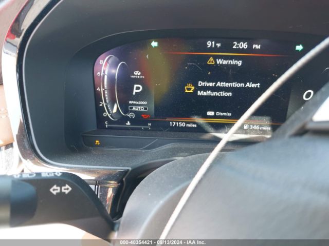5N1DL1GS8NC340195 Infiniti Qx60 Sensory Awd