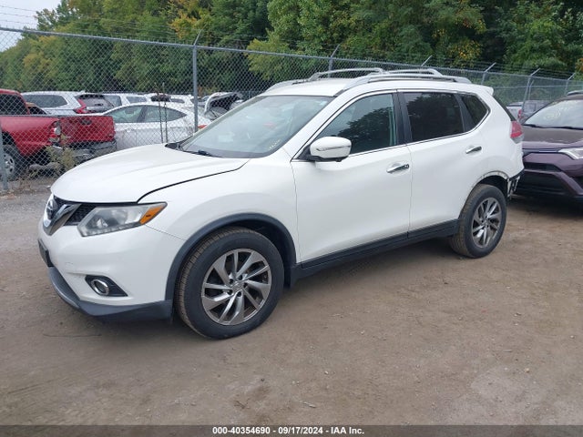 Nissan Rogue Sl 2014 5N1AT2MVXEC785125 Image 2