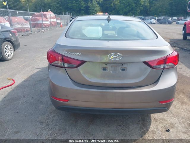 5NPDH4AE5GH775144 Hyundai Elantra Value Edition
