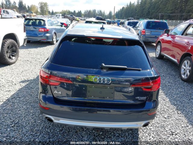 WA18NAF46JA203369 Audi A4 Allroad 2.0t Premium/2.0t Tech Premium