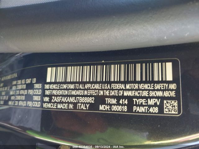 ZASFAKAN6J7B68982 Alfa Romeo Stelvio