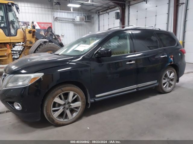 5N1AR2MNXEC665453 Nissan Pathfinder Platinum