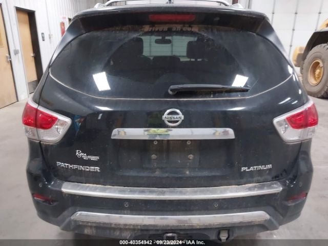 5N1AR2MNXEC665453 Nissan Pathfinder Platinum