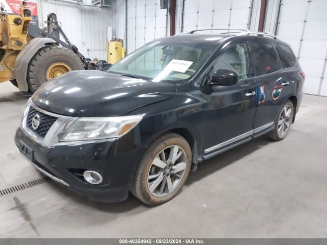 5N1AR2MNXEC665453 Nissan Pathfinder Platinum