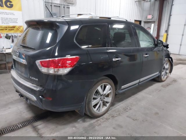 5N1AR2MNXEC665453 Nissan Pathfinder Platinum
