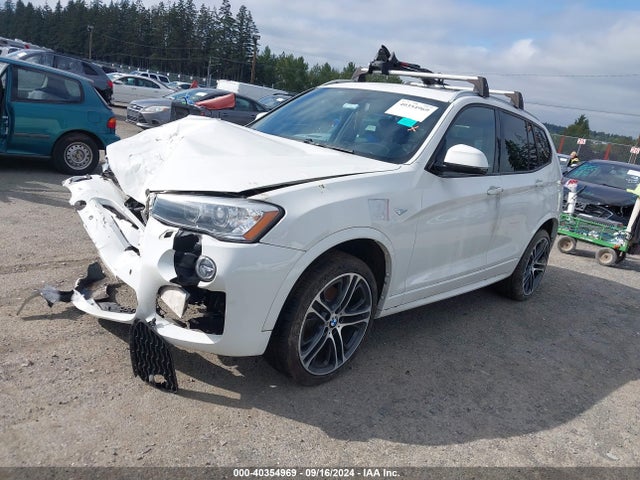 BMW X3 Xdrive28i 2016 5UXWX9C53G0D81615 Image 2