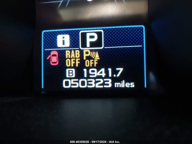 Subaru Outback 2.5i Limited 2019 4S4BSANC1K3363755 Image 15