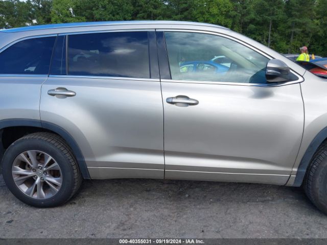 5TDKKRFH2FS079049 Toyota Highlander Xle V6