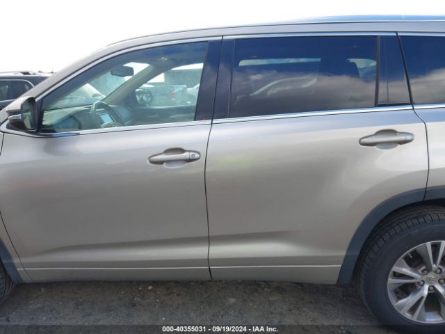 5TDKKRFH2FS079049 Toyota Highlander Xle V6