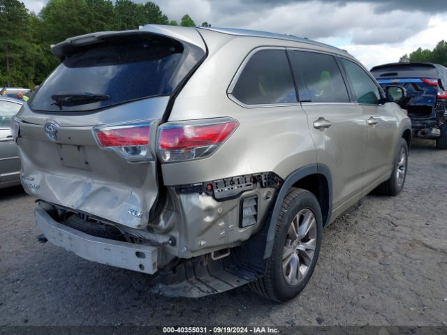 5TDKKRFH2FS079049 Toyota Highlander Xle V6