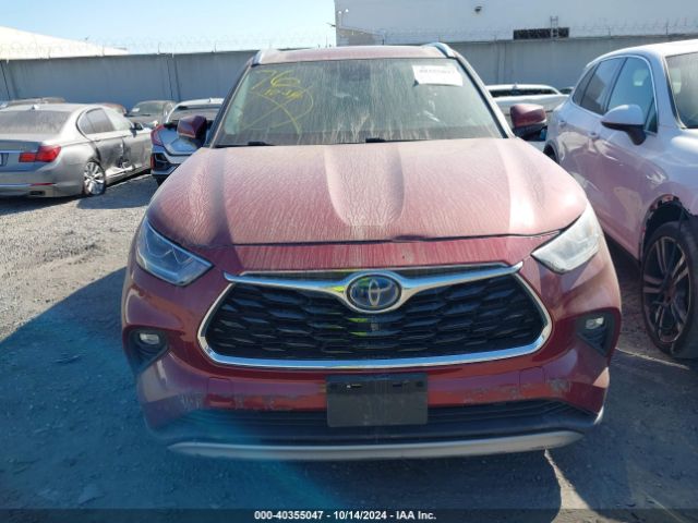 5TDFARAH5LS000836 Toyota Highlander Hybrid Platinum