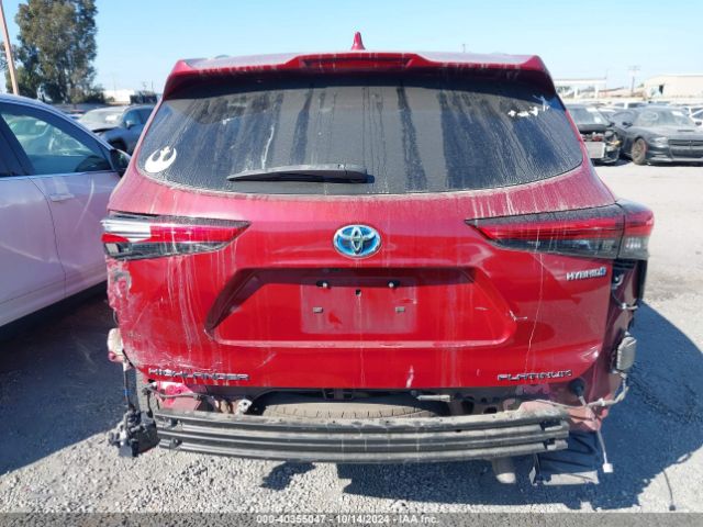 5TDFARAH5LS000836 Toyota Highlander Hybrid Platinum
