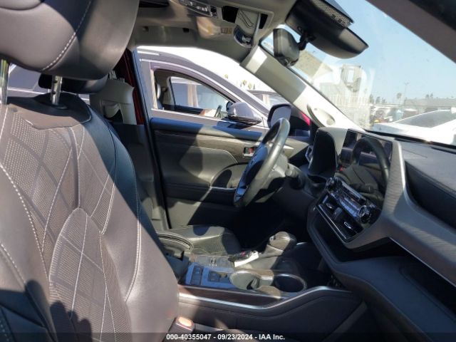 5TDFARAH5LS000836 Toyota Highlander Hybrid Platinum