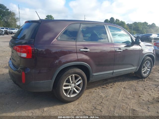 5XYKT3A63FG613995 KIA SORENTO LX
