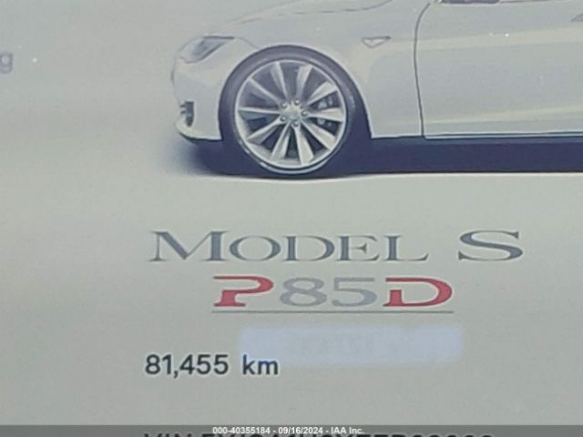 5YJSA1H2XEFP62603 Tesla Model S P85d