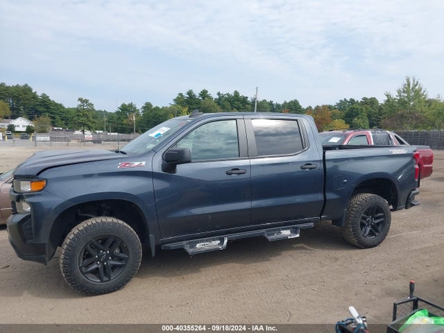 1GCPYCEFXMZ220270 Chevrolet Silverado 1500 4wd  Short Bed Custom Trail Boss/4wd  Standard Bed Custom Trail Boss