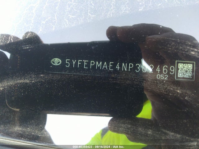 Toyota COROLLA LE 2022 5YFEPMAE4NP302469 Image 9