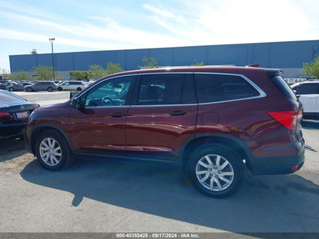 5FNYF6H19KB009480 Honda PILOT LX