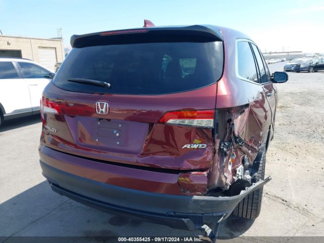 5FNYF6H19KB009480 Honda PILOT LX